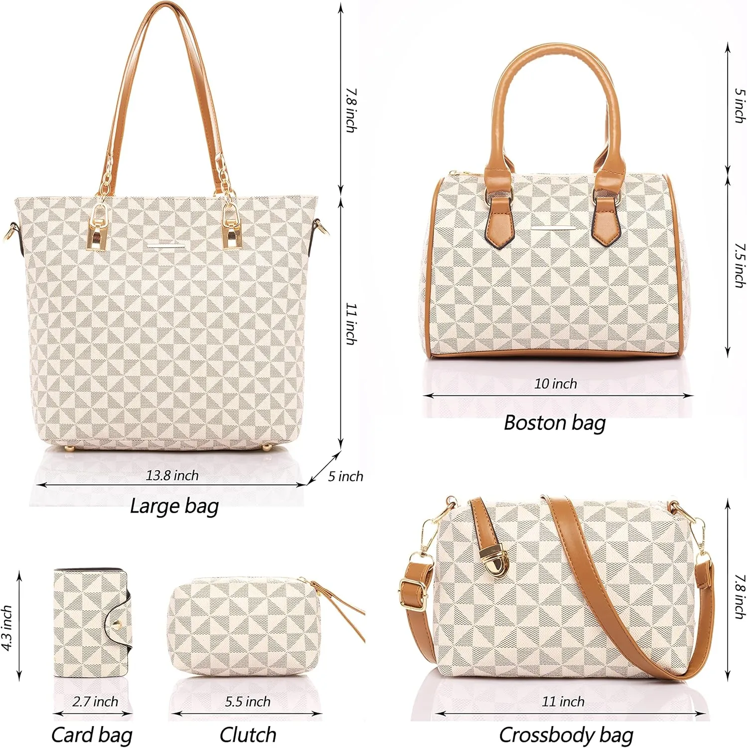 2E-youth Designer Purses and Handbags for Women Satchel Shoulder Bag Tote Top Handle Bag