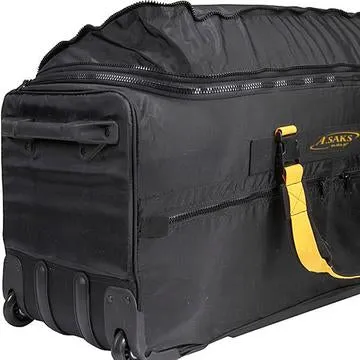 A. Saks Expandable Large 31” Wheeled Trolley Duffel
