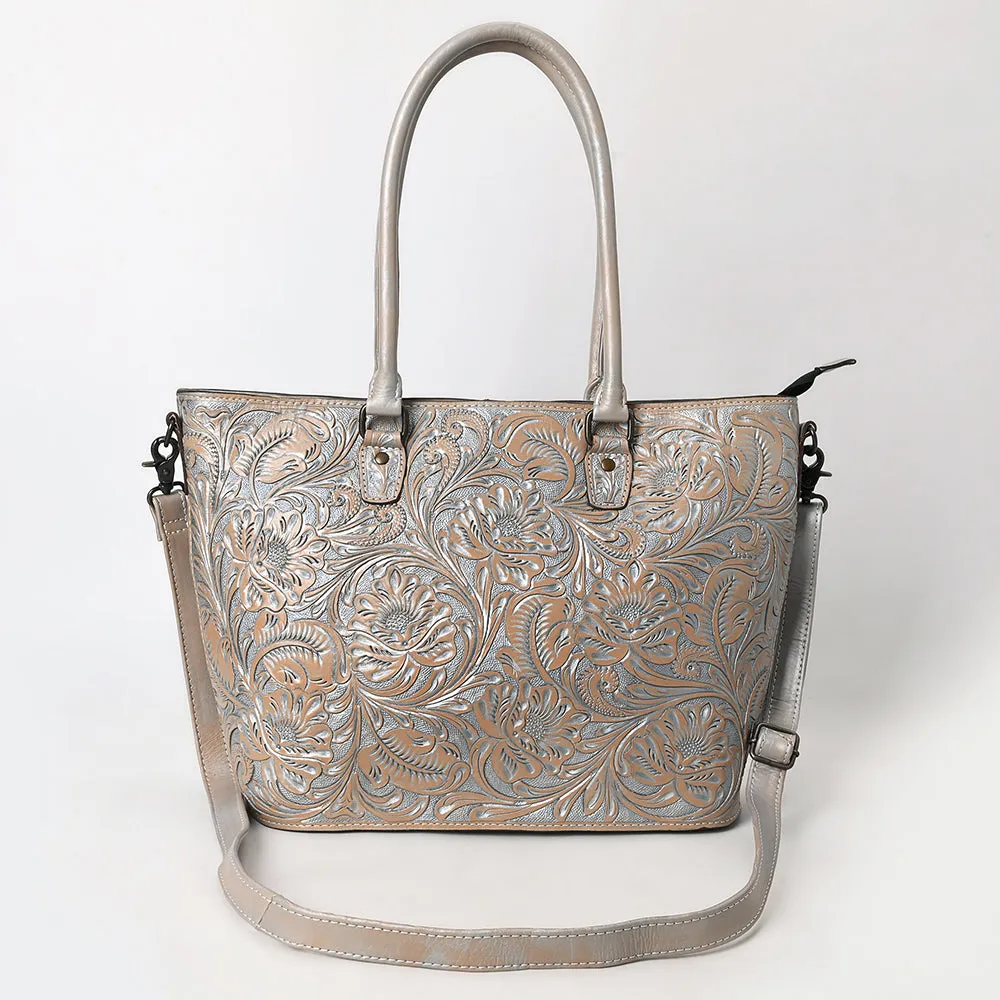 ADBG1519B Tote Hand Tooled Genuine Western Leather Women Bag