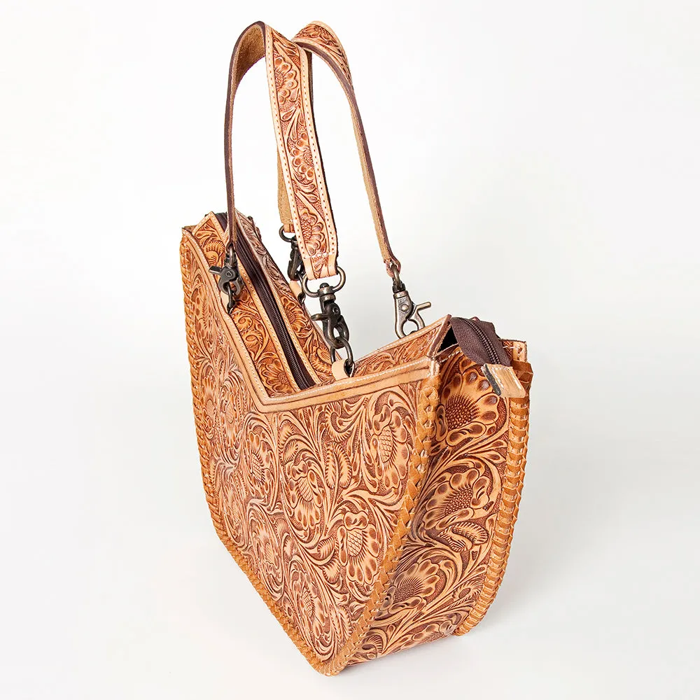 ADBG831A American Darling Hand Tooled Genuine Leather Women Bag Western Handbag Purse