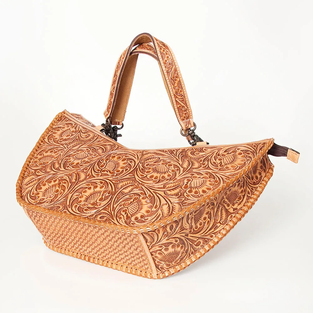 ADBG831A American Darling Hand Tooled Genuine Leather Women Bag Western Handbag Purse
