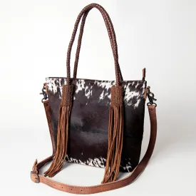 American Darling ADBG511BRW Tote Hair-On Genuine Leather Women Bag Western Handbag Purse