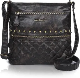Angel Barcelo Crossbody Bags for Women,Ultra Soft Leather Purses for Women