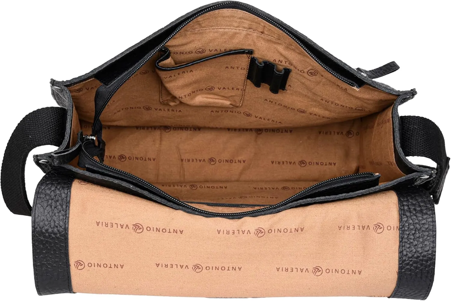 Antonio Valeria Albert Premium Leather Messenger Bag for Men
