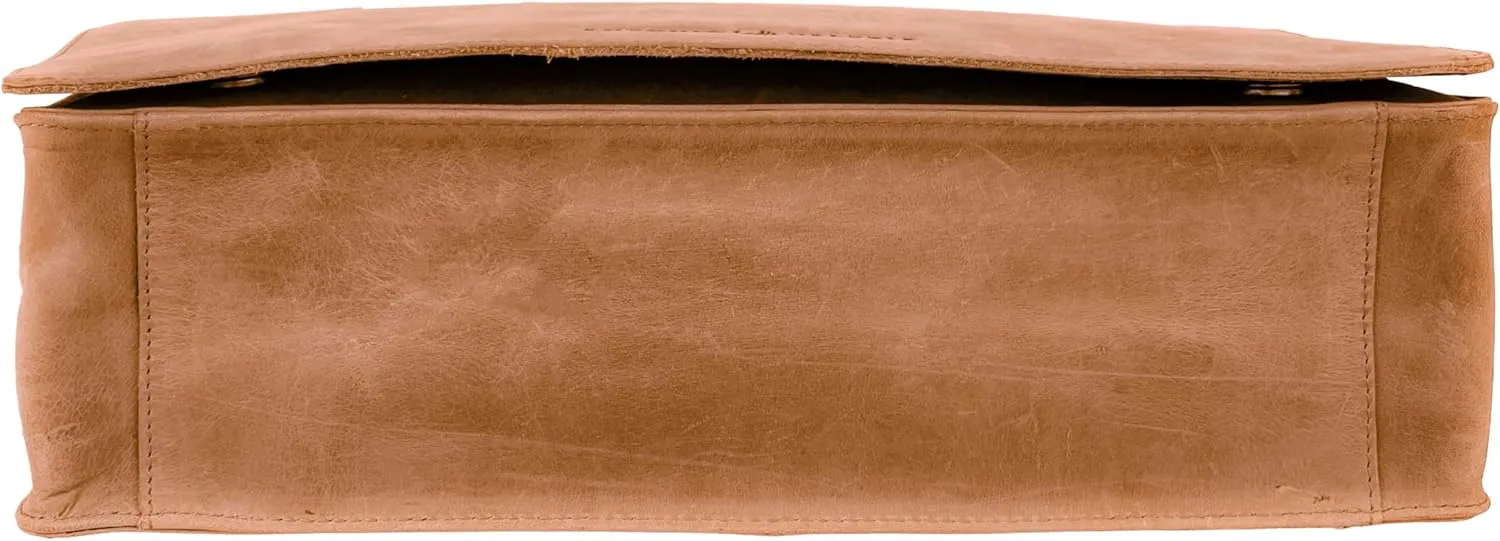 Antonio Valeria Albert Premium Leather Messenger Bag for Men