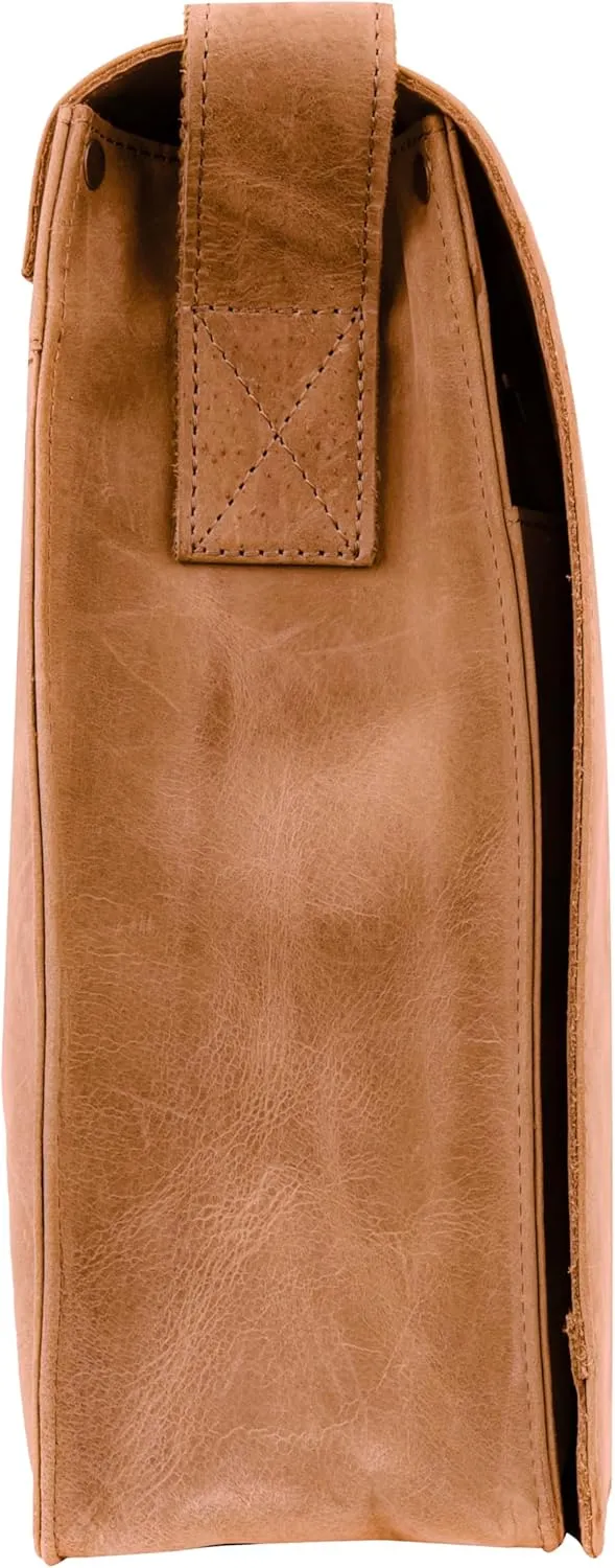 Antonio Valeria Albert Premium Leather Messenger Bag for Men
