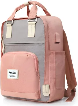 Backpack Women 15.6 inch School Backpack for Teen Girls Schoolbag Student,Computer Backpack for College High School,Bookbag for University for Teacher,Nurse