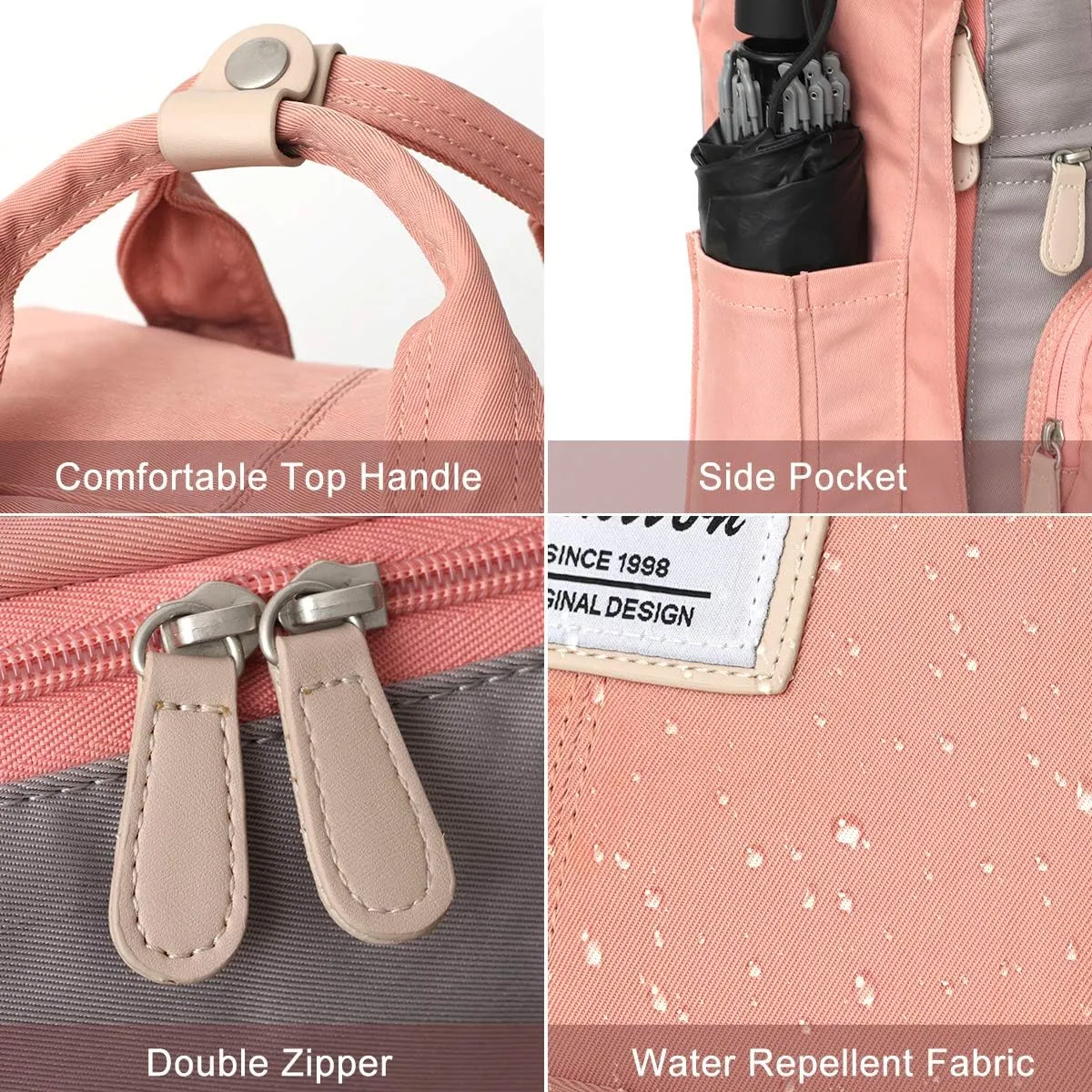 Backpack Women 15.6 inch School Backpack for Teen Girls Schoolbag Student,Computer Backpack for College High School,Bookbag for University for Teacher,Nurse