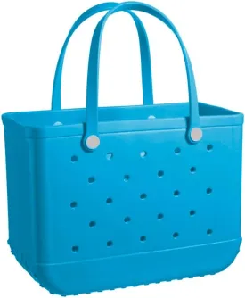Beach Bag Rubber Tote Bag - Waterproof and Sandproof Tote Bags Outdoor Portable Handbag for Sports