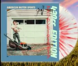 Bilmuri  American Motor Sports Red Splatter 420cc Signed by Johnny