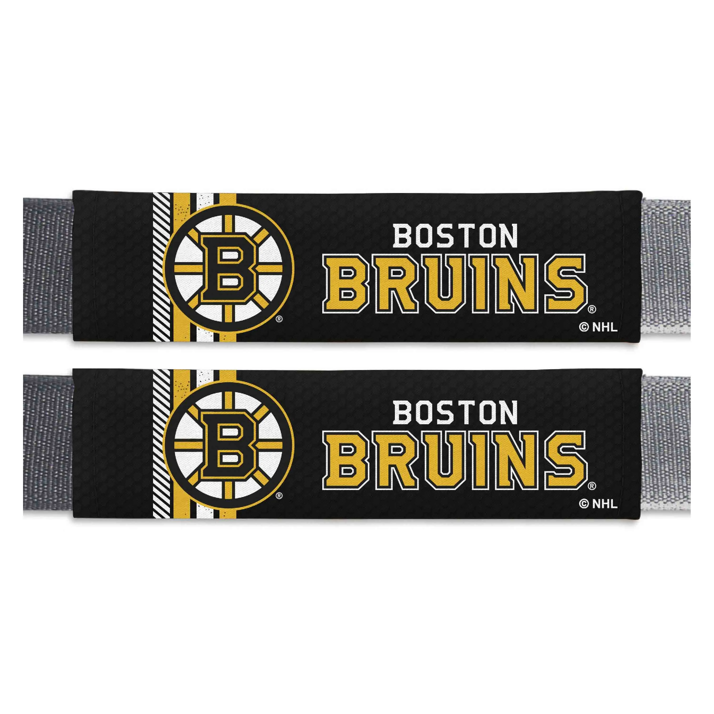 Boston Bruins Team Color Rally Seatbelt Pad - 2 Pieces