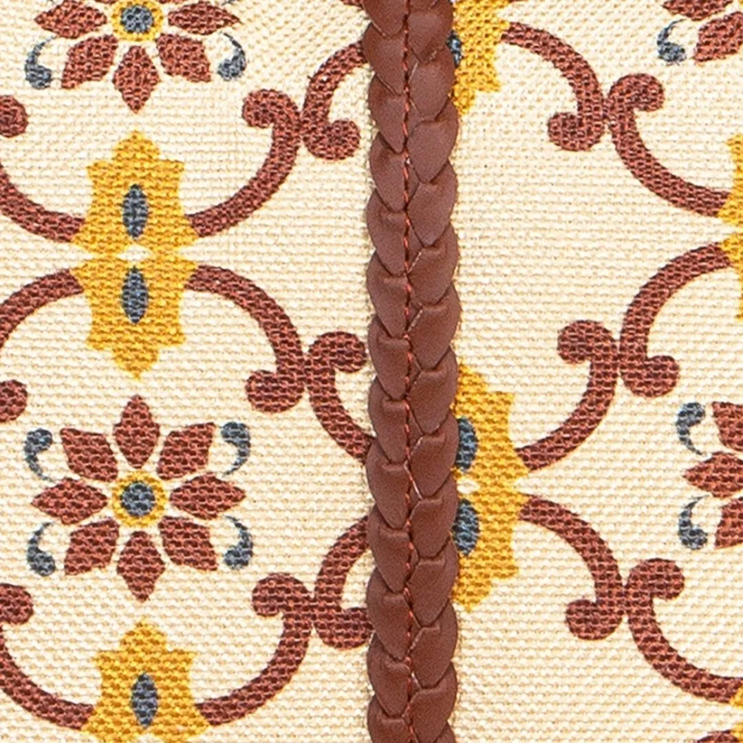 Chandra Mahal Raj Gadi Motif Hobo Bag