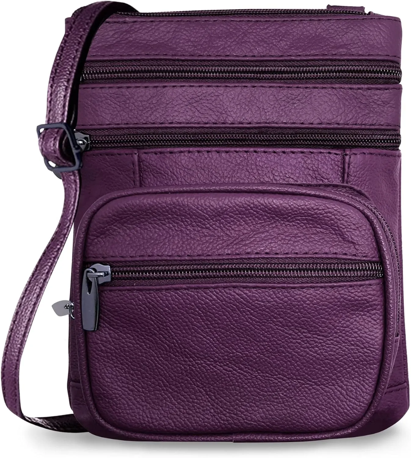 Ciana Genuine Leather Cross Body Bags Purse for Women, Purses Women's Shoulder Sling Handbags Soft Purse