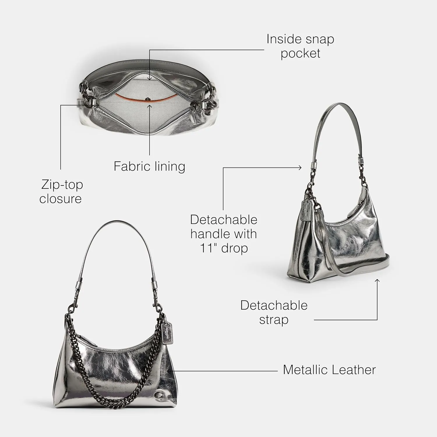 COACH Juliet Shoulder Bag 25