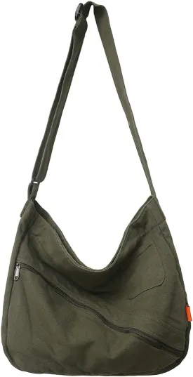 Collsants Hobo Crossbody Bags for Women Canvas Shoulder bag Messenger Bag Hobo Bag