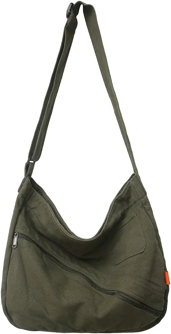 Collsants Hobo Crossbody Bags for Women Canvas Shoulder bag Messenger Bag Hobo Bag