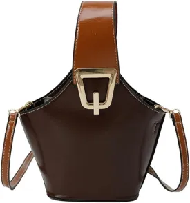 Crescent Hobo Bags Women Trendy PU Leather Bucket Bag Underarm Shoulder Bag Cute Crossbody Phone Purse Tote Handbag 2025