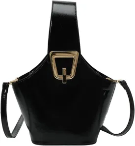 Crescent Hobo Bags Women Trendy PU Leather Bucket Bag Underarm Shoulder Bag Cute Crossbody Phone Purse Tote Handbag 2025