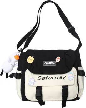 Cute Messenger Bag, Crossbody Bags for Women Kawaii Messenger Bags Purses