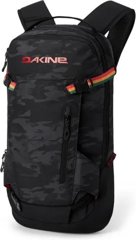 Dakine Heli Backpack 12L - Black Vintage Camo, One Size