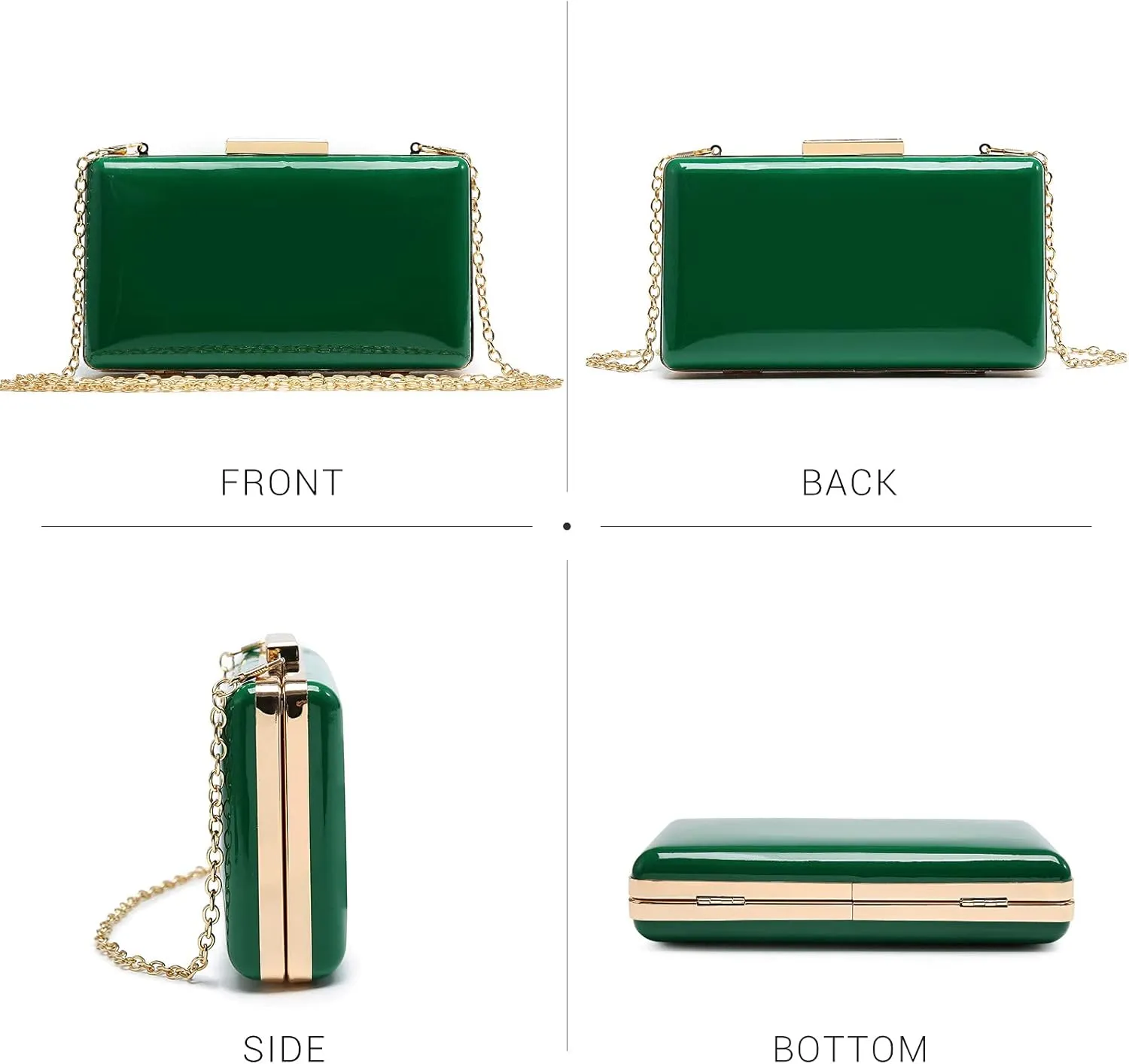 Dasein Women Evening Purses Clutch Bags Formal Party Clutches Wedding Purses Cocktail Prom Handbags