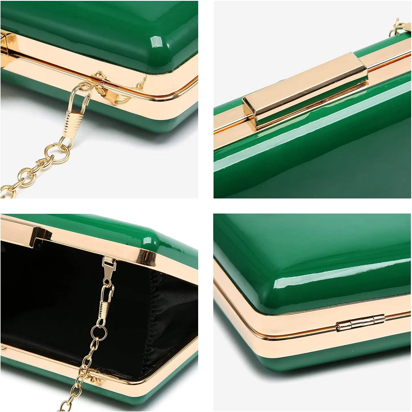 Dasein Women Evening Purses Clutch Bags Formal Party Clutches Wedding Purses Cocktail Prom Handbags