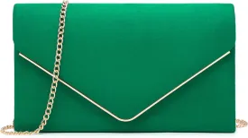 Dasein Women Faux Suede Evening Clutch Bags Formal Party Clutches Wedding Purses Cocktail Prom Clutches
