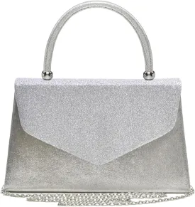 Dasein Women's Evening Bag Party Clutches Wedding Purses Cocktail Prom Handbags with Frosted Glittering