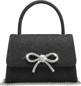 Dasein Women's Evening Bag Party Clutches Wedding Purses Cocktail Prom Handbags with Frosted Glittering
