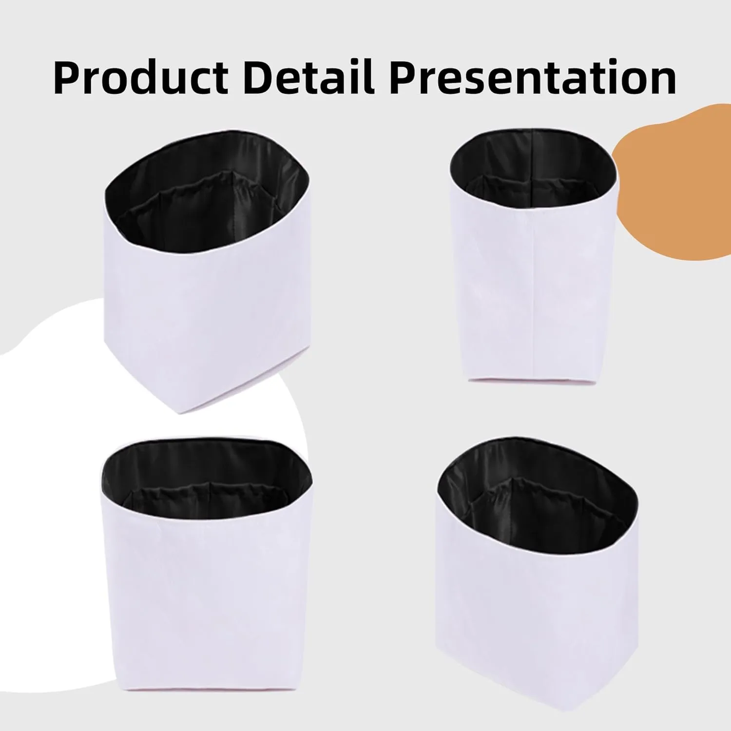 DGAZ Lightweight Purse Organizer Insert for The Row Tote Bag,silk and DupontPaper handbag inner for Luxury Bags(Black,M)