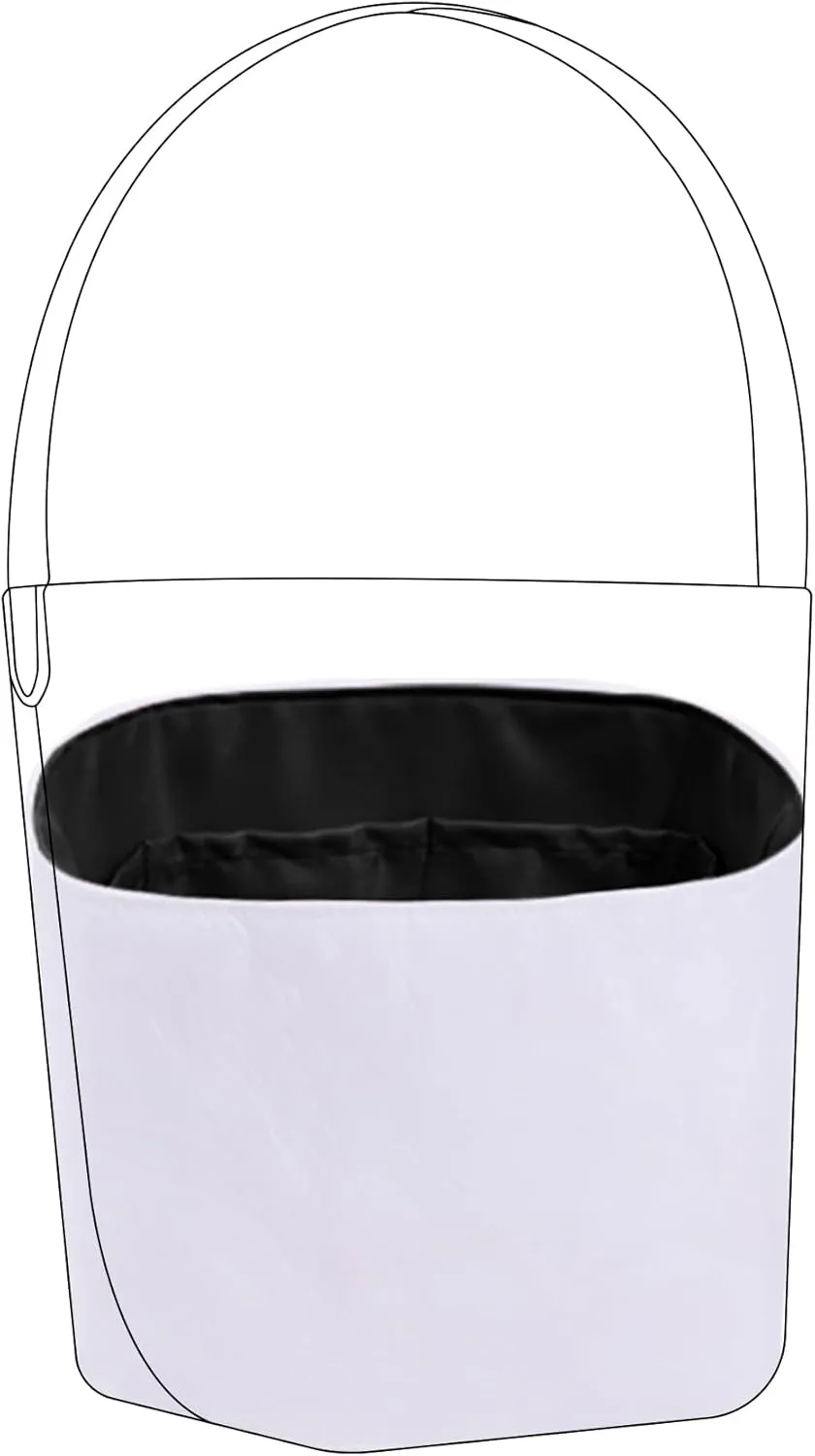DGAZ Lightweight Purse Organizer Insert for The Row Tote Bag,silk and DupontPaper handbag inner for Luxury Bags(Black,M)