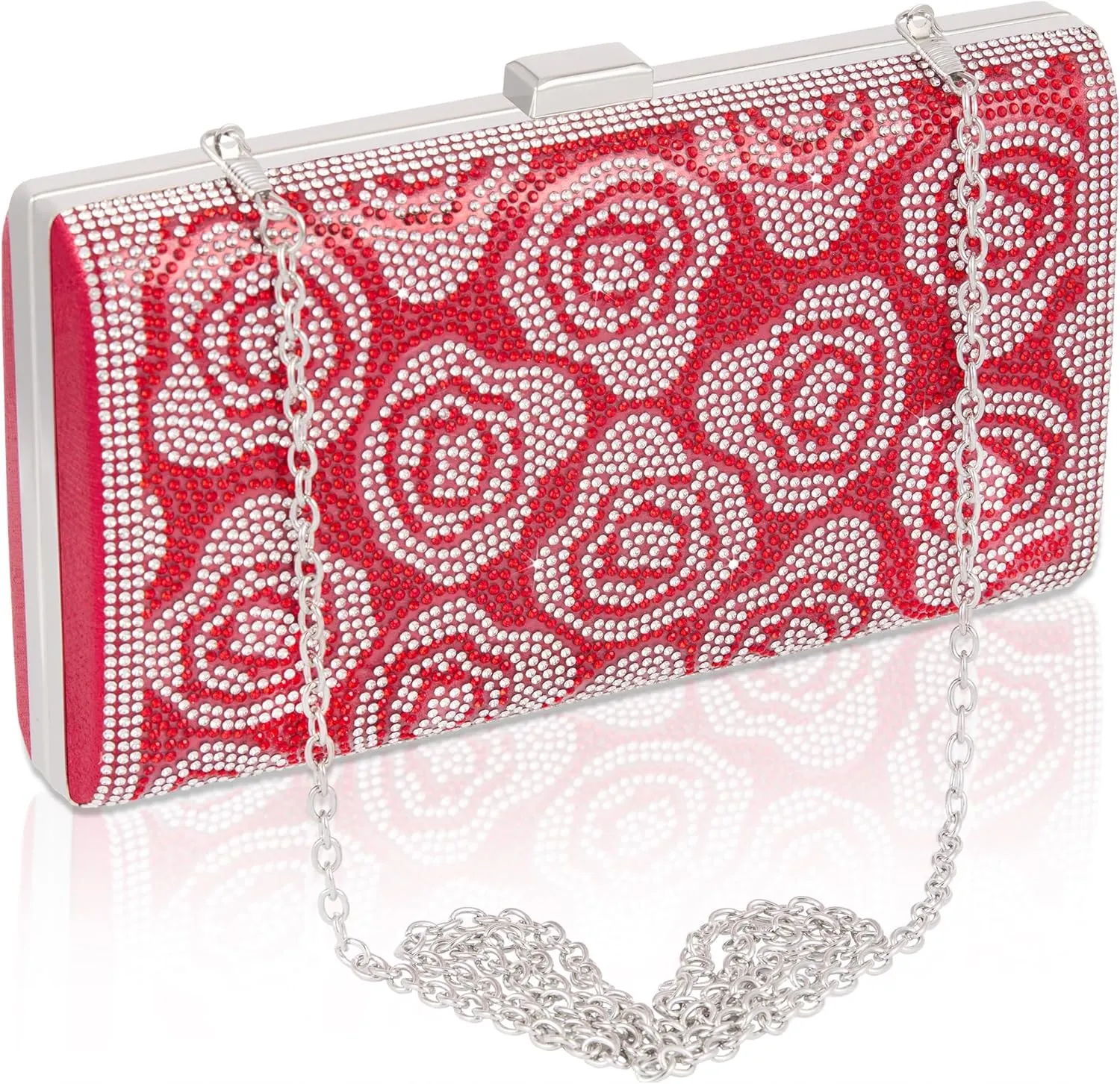 Evening Clutch Pearl Purse for Women, Party Clutches Bag Wedding Formal Handbags