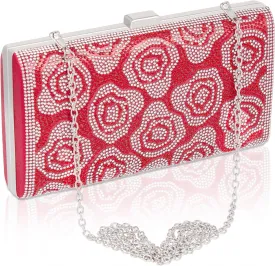 Evening Clutch Pearl Purse for Women, Party Clutches Bag Wedding Formal Handbags