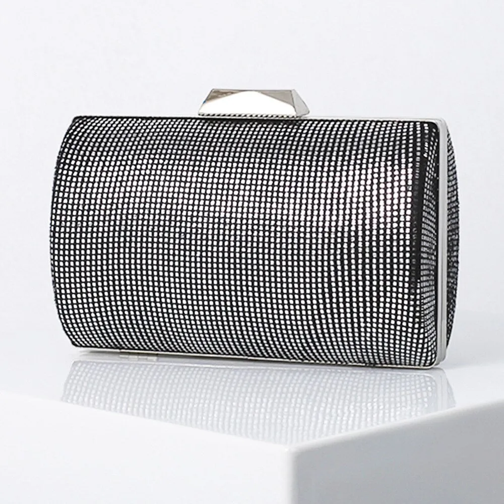 Fashion Sequin Clutch Purse Rainbow Color Women's Evening Bag Elegant Handbag Party Purse High Quality Shoulder Bag ZD1864