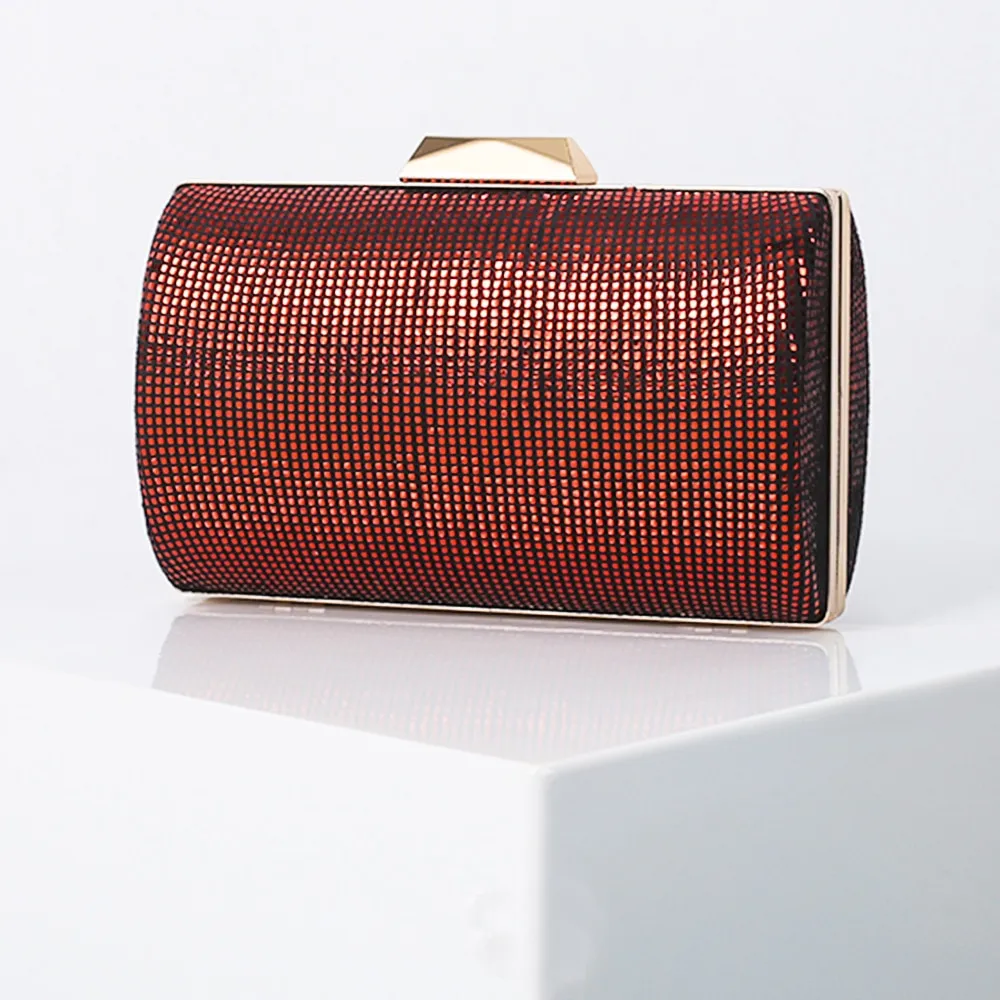 Fashion Sequin Clutch Purse Rainbow Color Women's Evening Bag Elegant Handbag Party Purse High Quality Shoulder Bag ZD1864