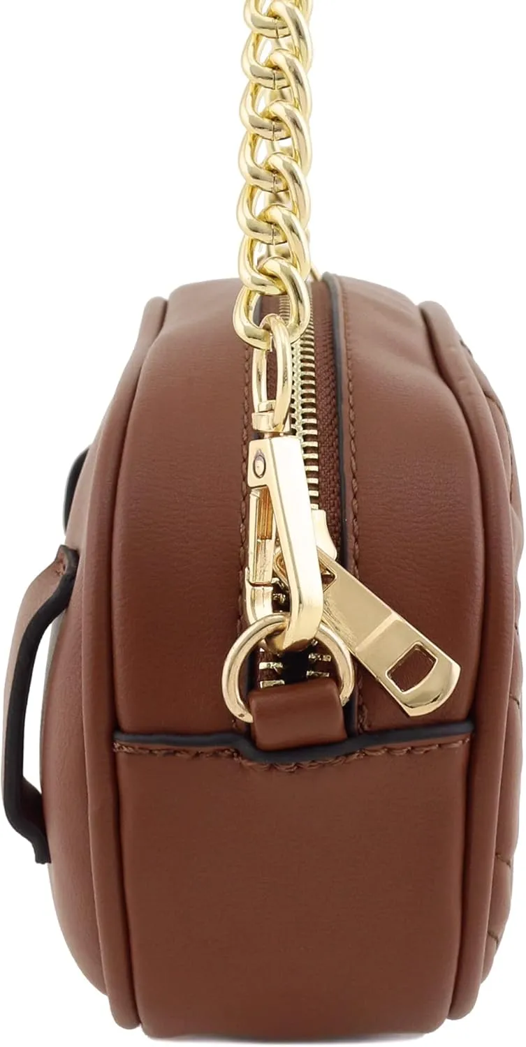 FashionPuzzle Quilted Small Versatile Purse Fanny Pack Waist Bag Crossbody