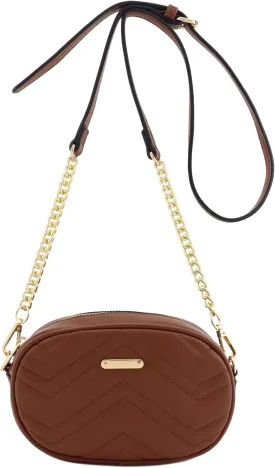 FashionPuzzle Quilted Small Versatile Purse Fanny Pack Waist Bag Crossbody