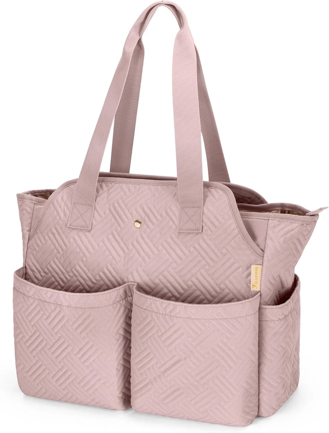 Fasrom Laptop Tote Bag for Women, 15.6 Inch Work Purse with Pockets, Professional Shoulder Bag for Office & Travel