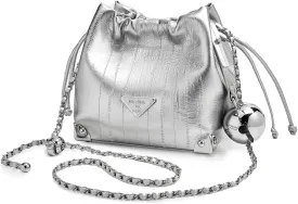 FOXLOVER Cowhide Leather Crossbody Bags for Women Small Adjustable Chain Strap Stylish Trendy Purse