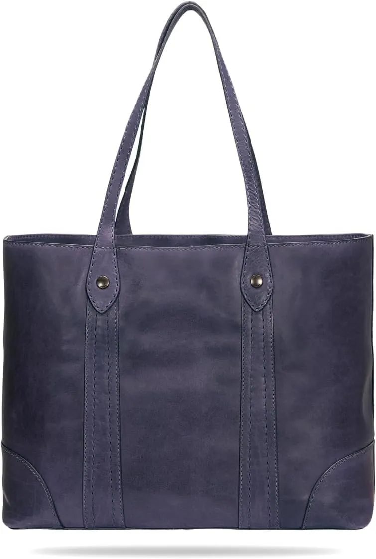Frye Women's Melissa Shopper Tote Bag, Stylist Large Handbag with Adjustable Strap & Pockets