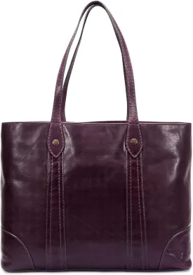 Frye Women's Melissa Shopper Tote Bag, Stylist Large Handbag with Adjustable Strap & Pockets