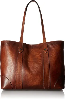 Frye Women's Melissa Shopper Tote Bag, Stylist Large Handbag with Adjustable Strap & Pockets