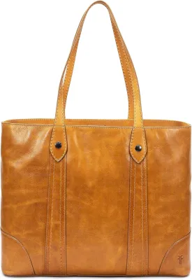 Frye Women's Melissa Shopper Tote Bag, Stylist Large Handbag with Adjustable Strap & Pockets