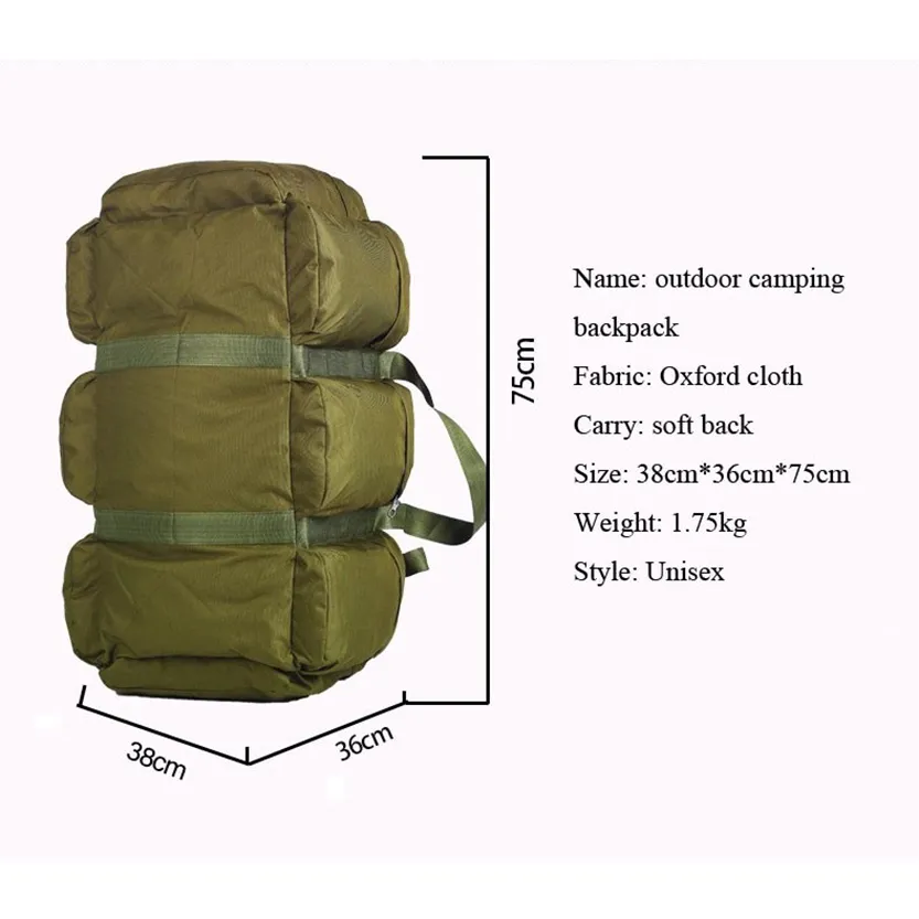 Funki Buys | Bags | Travel Bags | Large Capacity Bag 100L