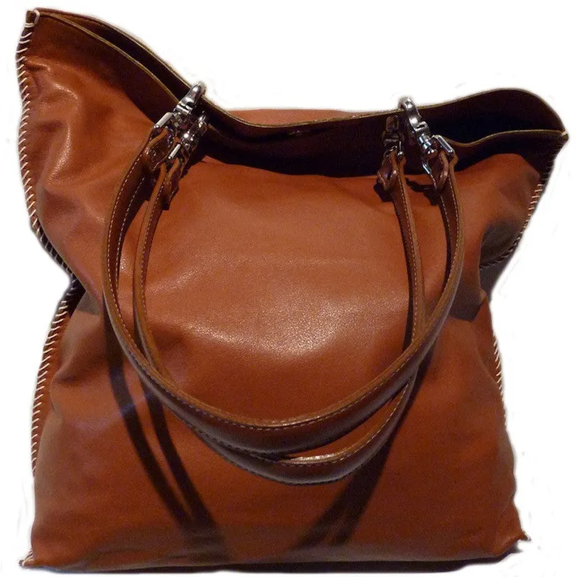 Gajumbo Tote Bag Napa Leather Black