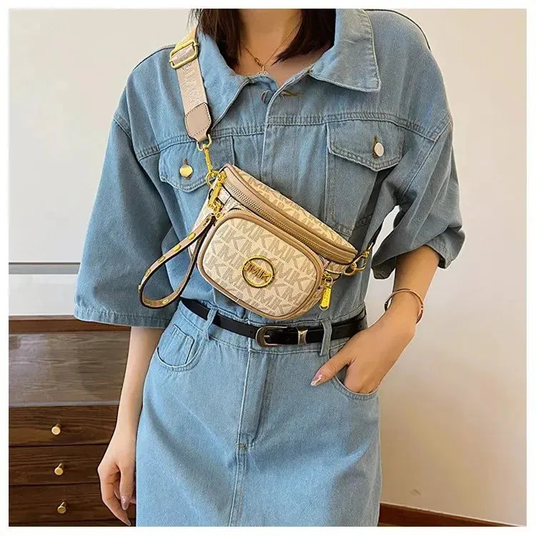 Hot Selling Women's Bags Women's Bags 2024 New Hot Selling Women's Chest Bags, Crossbody Bags, Versatile Wide Shoulder Straps, Women's Bags Trend