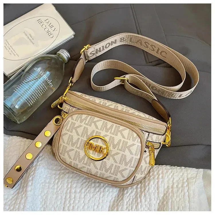 Hot Selling Women's Bags Women's Bags 2024 New Hot Selling Women's Chest Bags, Crossbody Bags, Versatile Wide Shoulder Straps, Women's Bags Trend