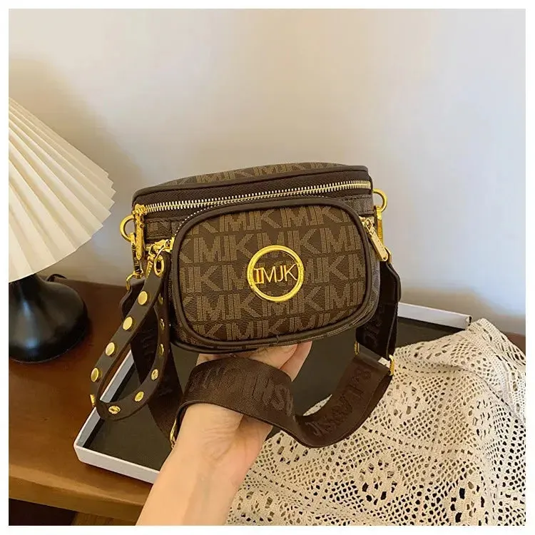 Hot Selling Women's Bags Women's Bags 2024 New Hot Selling Women's Chest Bags, Crossbody Bags, Versatile Wide Shoulder Straps, Women's Bags Trend