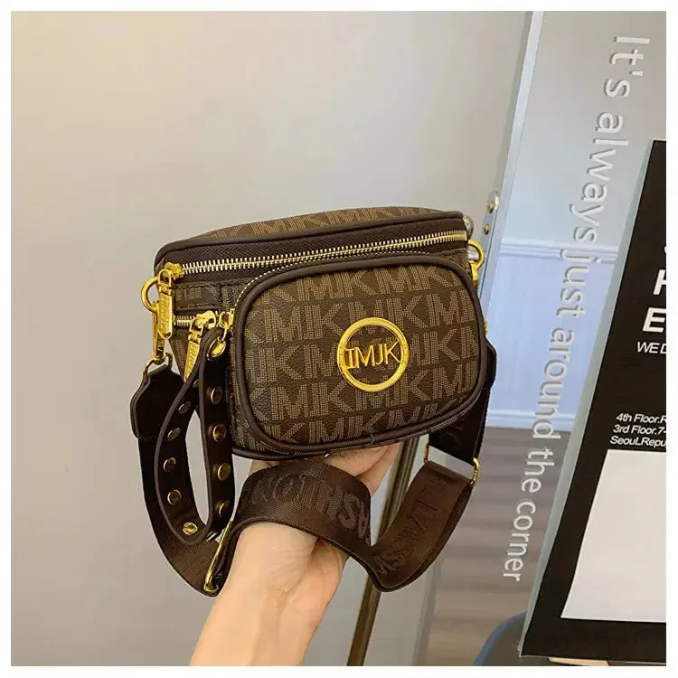 Hot Selling Women's Bags Women's Bags 2024 New Hot Selling Women's Chest Bags, Crossbody Bags, Versatile Wide Shoulder Straps, Women's Bags Trend