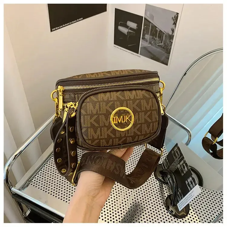 Hot Selling Women's Bags Women's Bags 2024 New Hot Selling Women's Chest Bags, Crossbody Bags, Versatile Wide Shoulder Straps, Women's Bags Trend